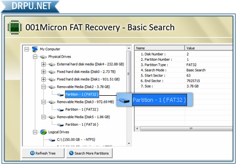 FAT Data Recovery Software