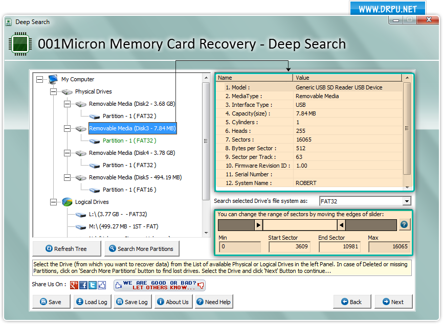 Memory card data recovery software restore lost files, pictures