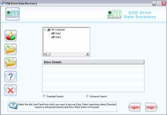 USB Drive Data Recovery Software Screenshot