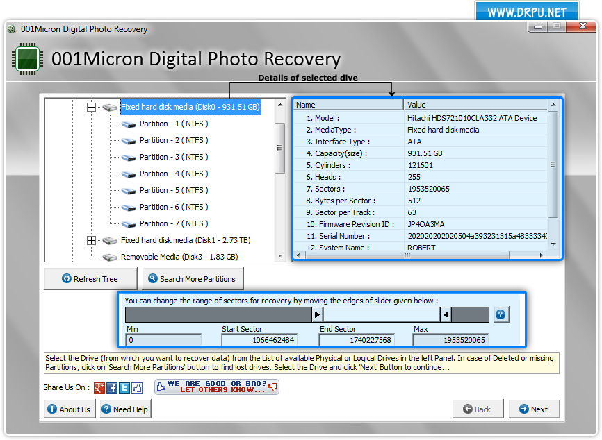 Digital Picture Recovery Software