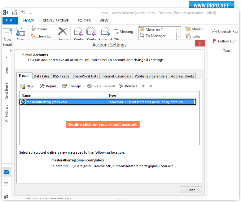 E-mail accounts