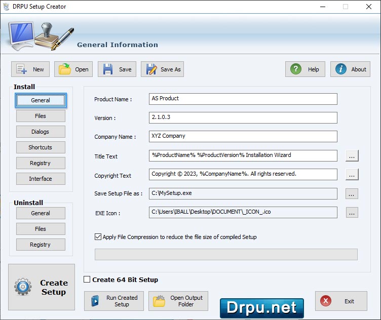 Setup Package Creator
